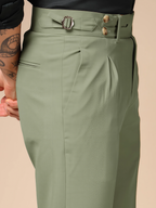Pebble Double Buttoned GURKHA PANTS by ITALIAN VEGA®
