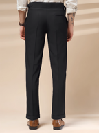 Navy Blue Single Buckle Formal Gurkha Pants by ITALIAN VEGA®