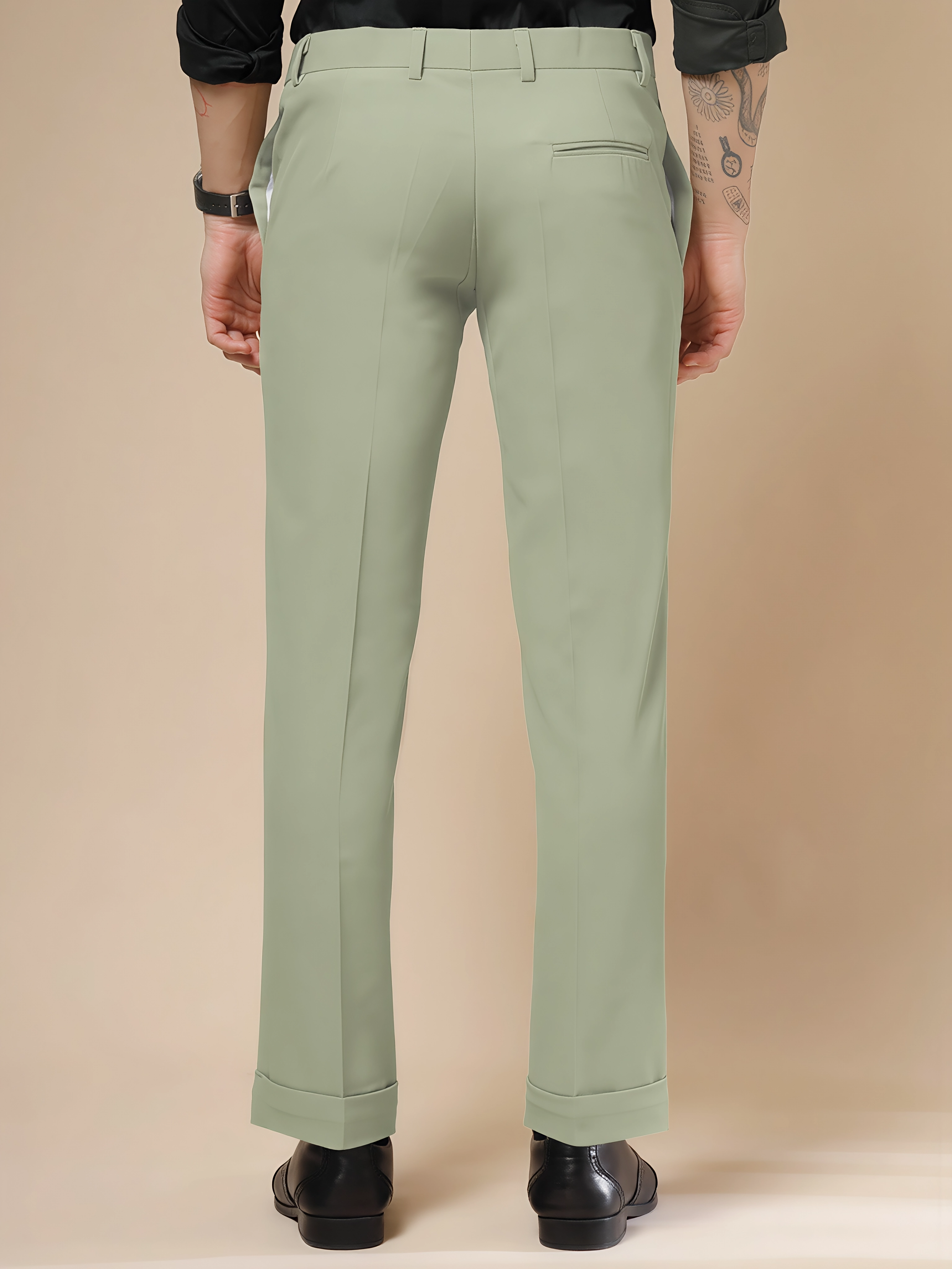 Lime Men Formal Pant by ITALIAN VEGA®