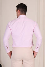 Old Money Crepe Stripe One Piece Collar Shirt by Italian Vega®