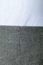 Old Money White Shirt with Anthracite Flannel Signature Buttoned Gurkha Pant by ITALIAN VEGA®