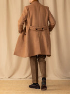 Kingsman Brown Double Breasted Over Coat by Italian Vega® (Winter Special)