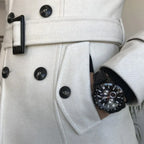 Arctic Beige Double Breasted Over Coat by ITALIAN VEGA® (Winter Special)
