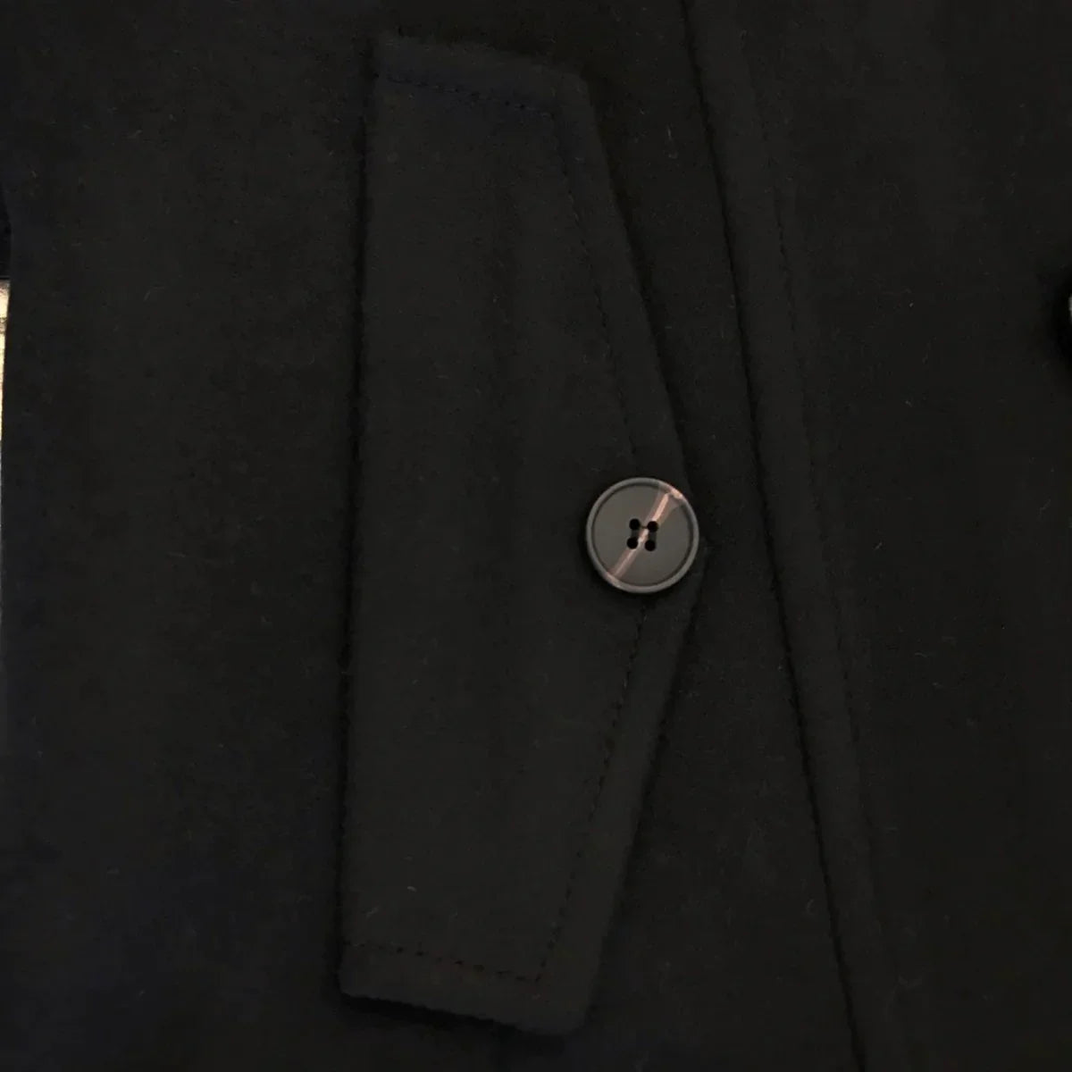 Arctic Black Double Breasted Over Coat by ITALIAN VEGA® (Winter Special)